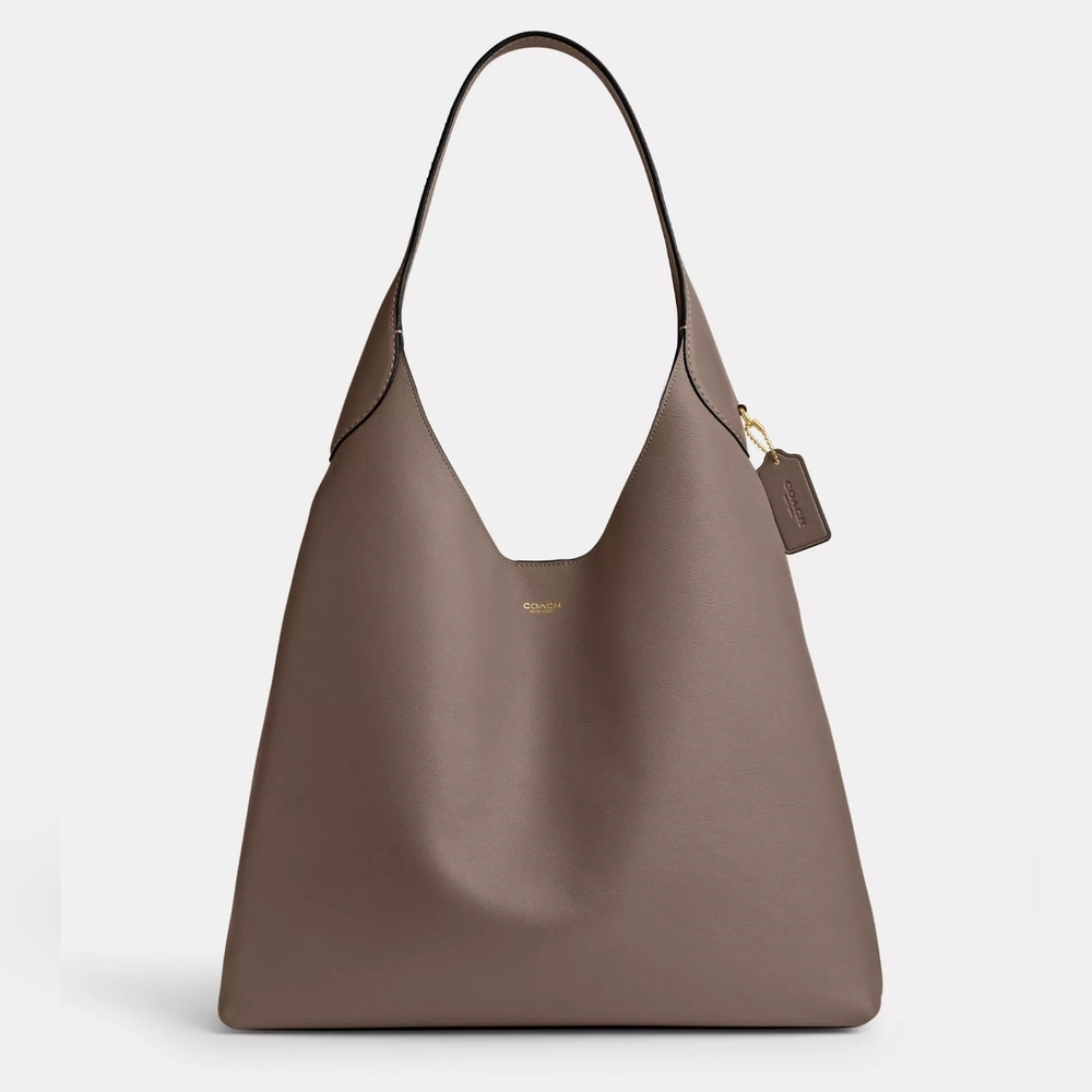 Coach Brooklyn Shoulder Bag 39 | Dark Stone | NWT | $495 Retail